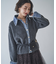 【WEB限定】【nane】デニムドッキングカーディガン