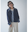 【WEB限定】【nane】デニムドッキングカーディガン