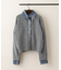 【WEB限定】【nane】デニムドッキングカーディガン