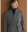 【natural couture】ベルト付きロングテーラージャケット