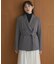 【natural couture】ベルト付きロングテーラージャケット