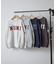 【NUNIFE】スリット入り裏起毛スウェット