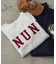【NUNIFE】スリット入り裏起毛スウェット