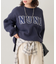 【NUNIFE】スリット入り裏起毛スウェット
