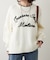 【NAO】コード刺繍ロゴプルオ-バー