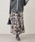 【WEB限定】【NAO】アート柄フレアースカート