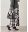 【WEB限定】【NAO】アート柄フレアースカート