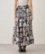 【WEB限定】【NAO】アート柄フレアースカート