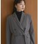 【natural couture】ベルト付きロングテーラージャケット