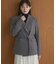 【natural couture】ベルト付きロングテーラージャケット