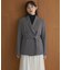 【natural couture】ベルト付きロングテーラージャケット