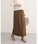【natural couture】マルチウェイカットスウェードスカート