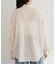 【natural couture】綿麻シアー長袖シャツ