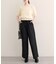 【natural couture】サイドラインイージーパンツ