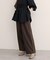 【natural couture】サイドラインイージーパンツ