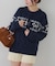 【HolidayCollection】カウチン風ニットプルオーバー