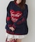 【HolidayCollection】モールハートBIGニット
