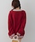 【HolidayCollection】モールハートBIGニット