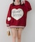 【HolidayCollection】モールハートBIGニット