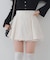 【セットアップ対応】ツイード裾チラリミニスカート