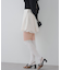【セットアップ対応】ツイード裾チラリミニスカート