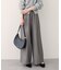 【natural couture】イージーウエストワイドパンツ