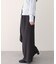 【natural couture】イージーウエストワイドパンツ