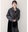【natural couture】クロップドシャツブルゾン
