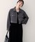 【natural couture】クロップドシャツブルゾン