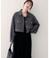 【natural couture】クロップドシャツブルゾン