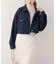 【natural couture】クロップドシャツブルゾン