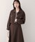 【natural couture】クロップドシャツブルゾン