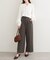 【natural couture】サイドボタンパンツ