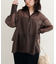 【natural couture】バックフレアシャツ