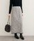 【EVERY.VERY niceclaup】ストレッチツイードタイトスカート