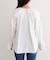 【natural couture】レースケープカラーブラウス