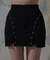 【Mavie..7】スタッズ付ミニスコート