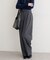 【natural couture】タックスラックスパンツ