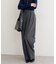【natural couture】タックスラックスパンツ
