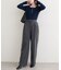 【natural couture】タックスラックスパンツ