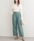 【natural couture】タックスラックスパンツ