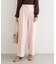 【natural couture】タックスラックスパンツ