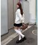 デニム衿BIGニット