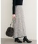【natural couture】ストレッチツイードタイトスカート