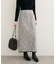 【natural couture】ストレッチツイードタイトスカート