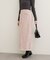 【natural couture】ストレッチツイードタイトスカート