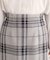 【natural couture】チェック柄ペンシルスカート