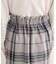 【natural couture】チェック柄ペンシルスカート