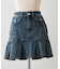 【2026SS】デニムプリーツミニスカート
