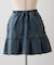 【2026SS】デニムプリーツミニスカート